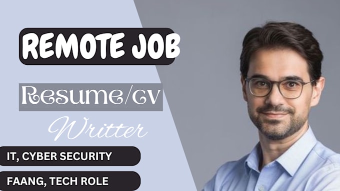 Gig Preview - Transform your resume for cyber security jobs