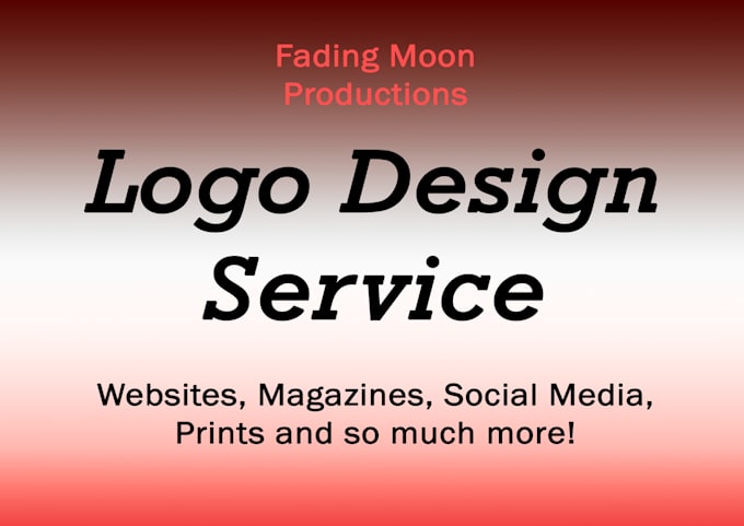 Gig Preview - Design graphics and vector logo for web and print