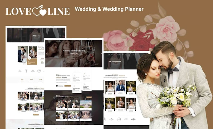 Gig Preview - Design your dream wedding website with rsvp