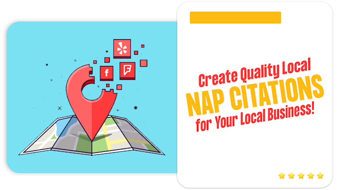 Gig Preview - Manually build local citations to rank higher on google