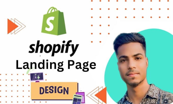 Gig Preview - Create shopify website or landing page design