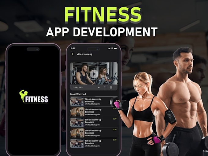 Gig Preview - Build fitness app health wellness app gym app development