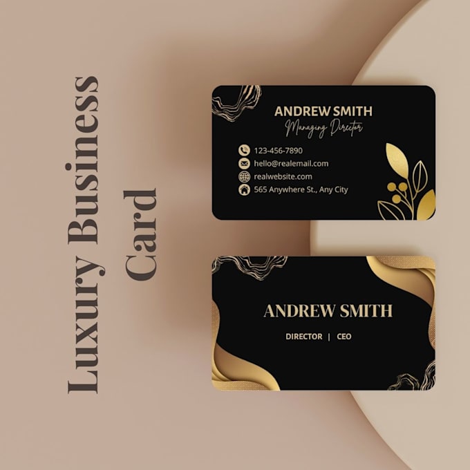 Gig Preview - Create unique business card