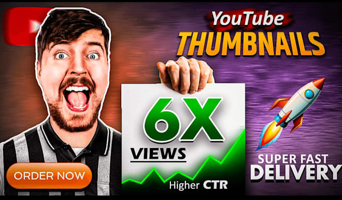 Bestseller - create professional and engaging thumbnails for your youtube videos