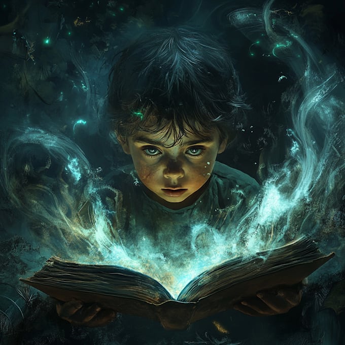 Gig Preview - Create illustrations for children s fantasy dark and horror books