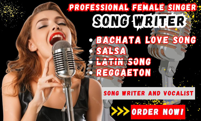 Gig Preview - Provide a rap feature be your female reggae singer female hip hop singer pop