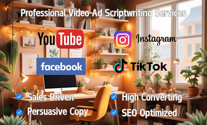 Gig Preview - Write professional copy and script for your video ad