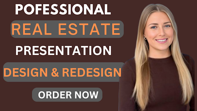 Gig Preview - Design real estate presentation investor websites and real estate  pitch deck