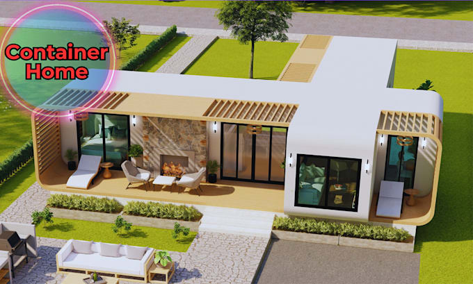 Gig Preview - Design modern shipping container homes and layouts