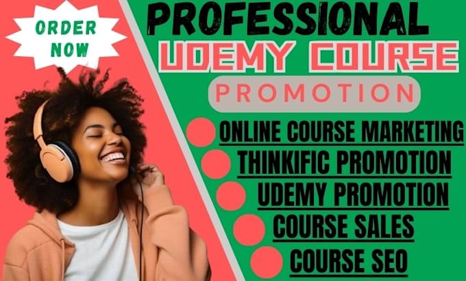 Bestseller - do online course marketing udemy thinkfic course, online udemy course promotion