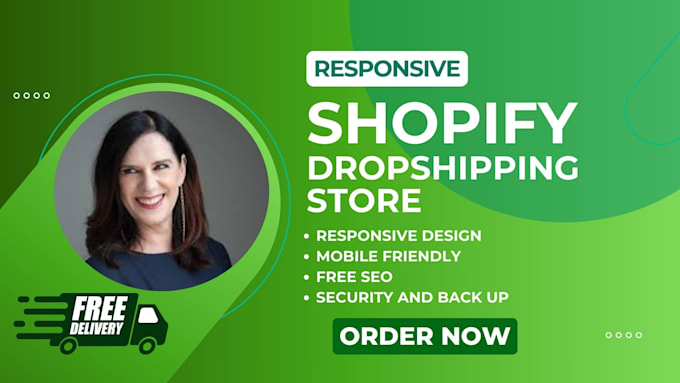 Gig Preview - Design and redesign a shopify website, dropshiping store and bug fixing