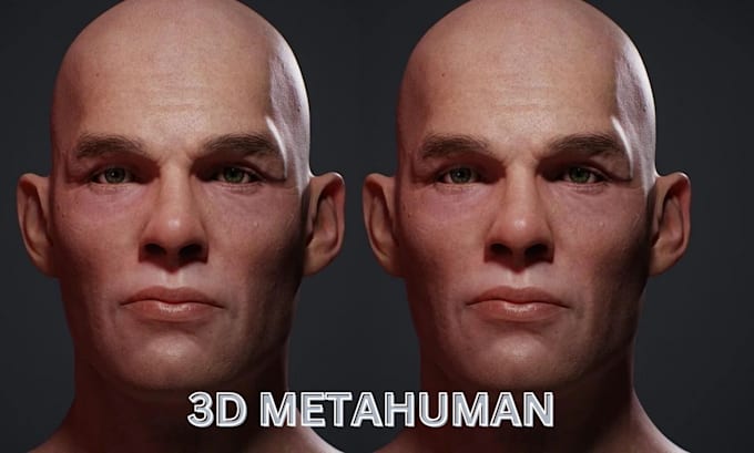 Gig Preview - Create 3d metahuman realistic character unreal engine, animation, game character