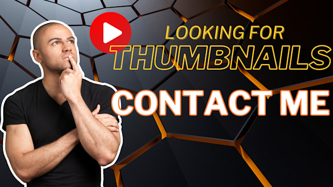 Gig Preview - Design clickworthy, professional thumbnails for your content