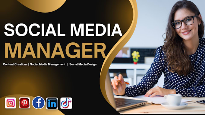 Gig Preview - Be your expert social media marketing manager