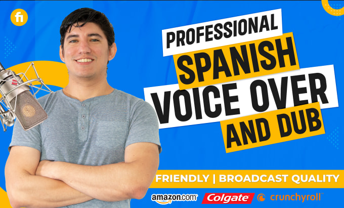 Bestseller - record the best male spanish voice over for you