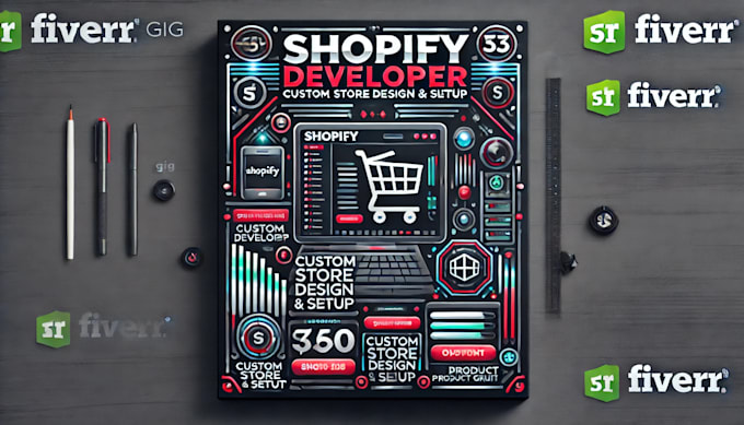 Gig Preview - Professional shopify developer custom store design and setup