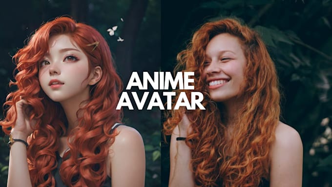 Gig Preview - Turn your photo into an anime avatar