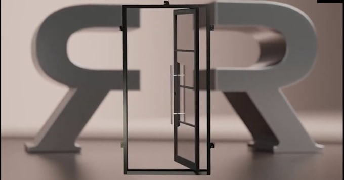 Gig Preview - Do 3d door animation 3d door design 3d furniture design 3d window animation