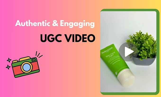 Bestseller - create a ugc video