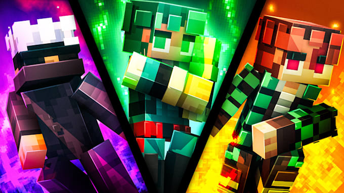 Bestseller - make a clean minecraft thumbnail, render