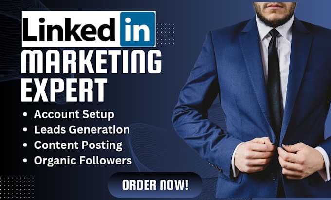 Gig Preview - Be your linkedin marketing manager linked in appointment setup