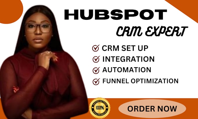 Gig Preview - Setup hubspot crm hubspot workflow marketing automation hubspot landing page