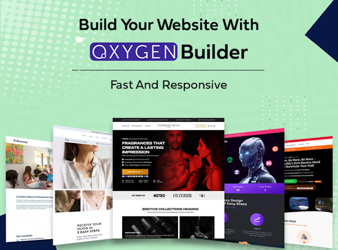 Gig Preview - Oxygen builder wordpress oxygen builder oxygen builder expert oxygen website