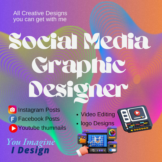 Bestseller - design social media posts, thumbnails, edit videos