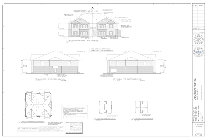 Gig Preview - Be licensed architect engineer structural deck adu garage mep site plan permit