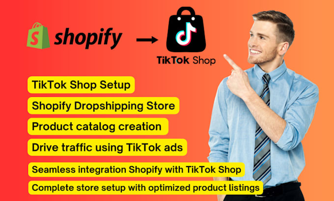 Gig Preview - Boost shopify sales, shopify marketing, ecommerce marketing tiktok shop manager