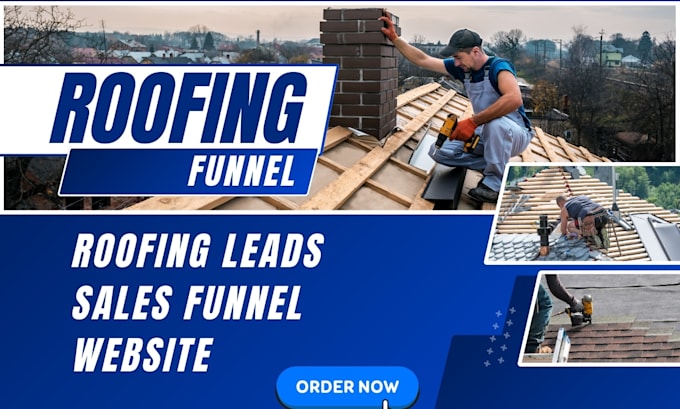 Gig Preview - Be your sales funnel expert for roofing and cladding  website roofing leads