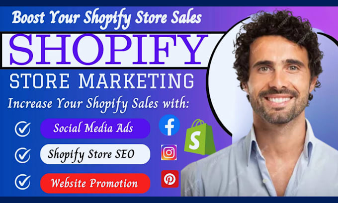 Gig Preview - Do complete shopify marketing to boost shopify sales, shopify promotion