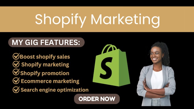 Gig Preview - Do shopify promotion, boost shopify sales and ecommerce marketing