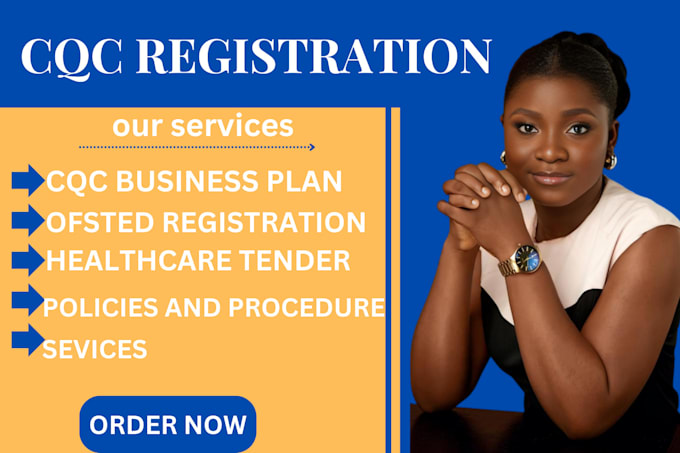 Gig Preview - Complete cqc registration services for your care business