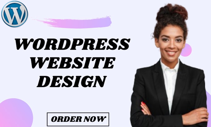 Gig Preview - Design a responsive business wordpress website design or blog for your business