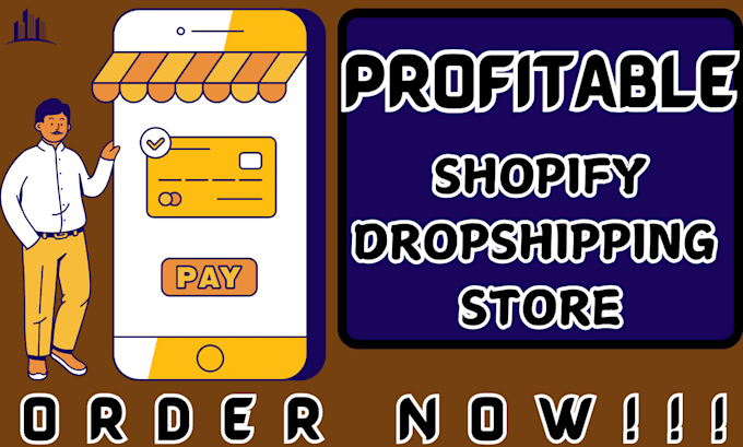 Gig Preview - Build a professional automated shopify dropshipping store