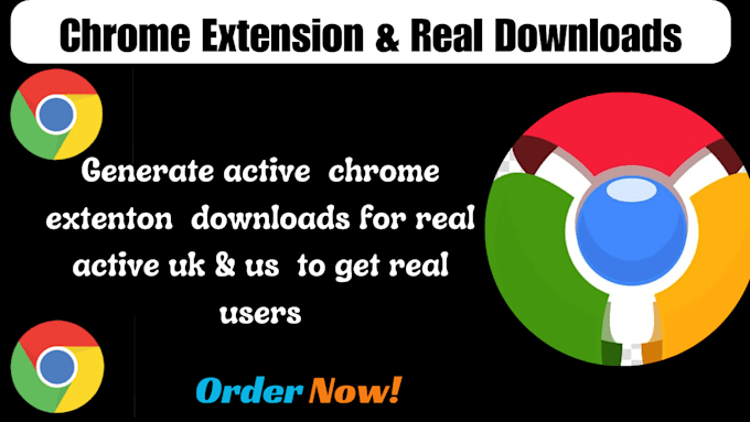 Bestseller - do chrome extension promotion, chrome downloads, real chrome extension users