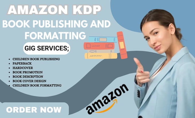 Bestseller - do amazon KDP book formatting, book publishing, children book publishing