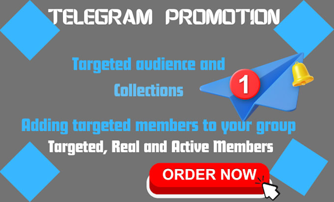 Bestseller - promote your telegram account to targeted audience in germany, japan and USA