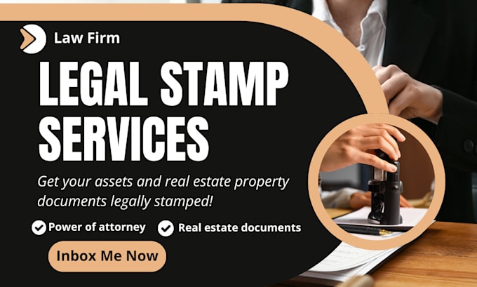 Bestseller - do legal stamp on assets and real estate property documents