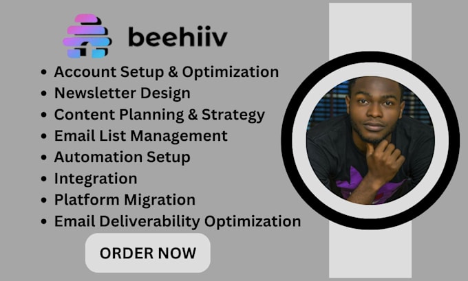 Bestseller - setup beehiiv newsletter design beehive website beehiiv landing page