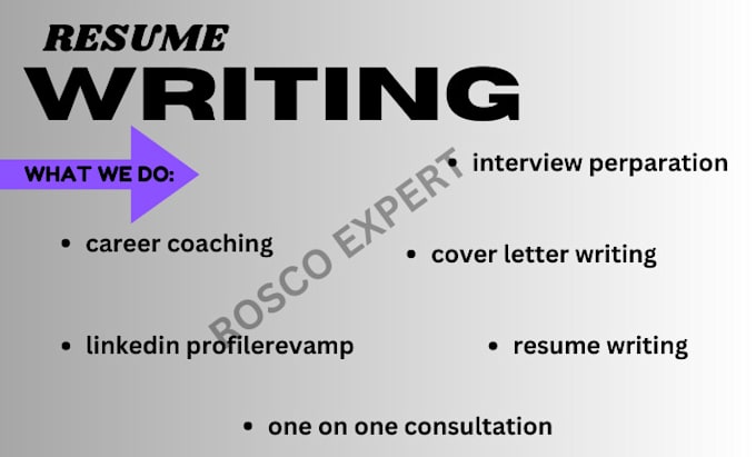 Gig Preview - Custom resume cv cover letter writing for career success