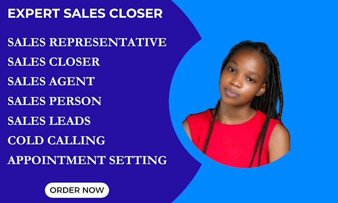 Gig Preview - Be your sales representative, generate b2b sales lead, close deal, telemarketing