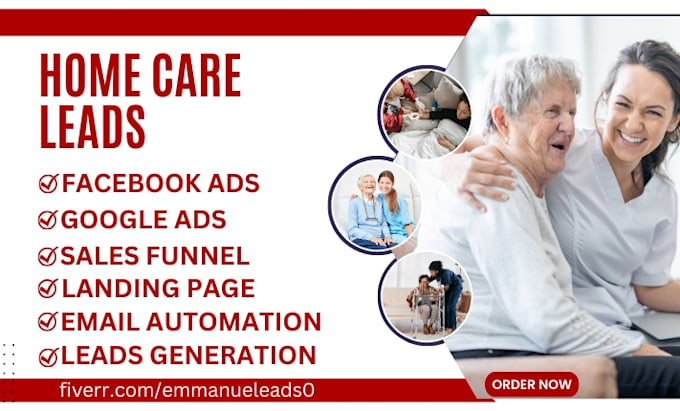 Bestseller - generate home care lead elder care leads home care health care leads home care