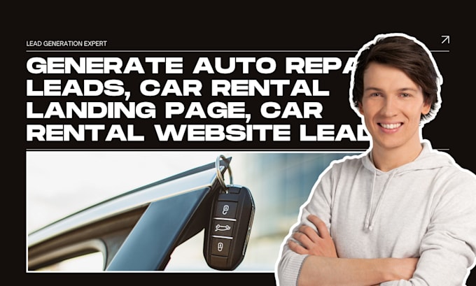 Bestseller - generate auto repair leads, car rental landing page, car rental website leads