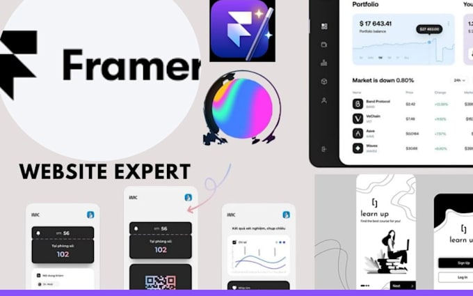 Gig Preview - Fix framer website, blog  cms  expert motion design solutions framer template