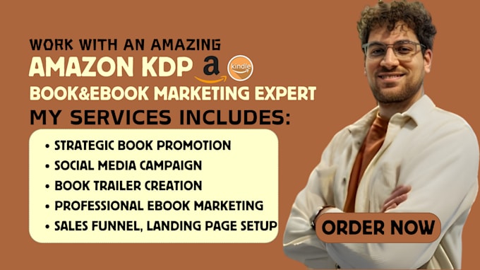 Gig Preview - Do strategic book promotion social media campaign and do book trailer creation