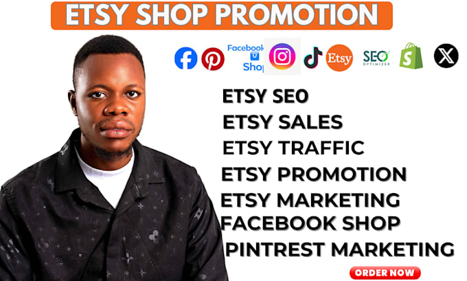 Gig Preview - Do etsy promotion etsy shop promotion to boost etsy traffic etsy sales SEO