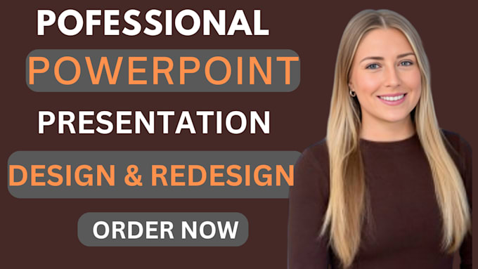 Gig Preview - Design and redesign modern powerpoint presentation professionally