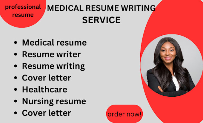 Gig Preview - Write medical resume nursing resume healthcare resume  resume writing